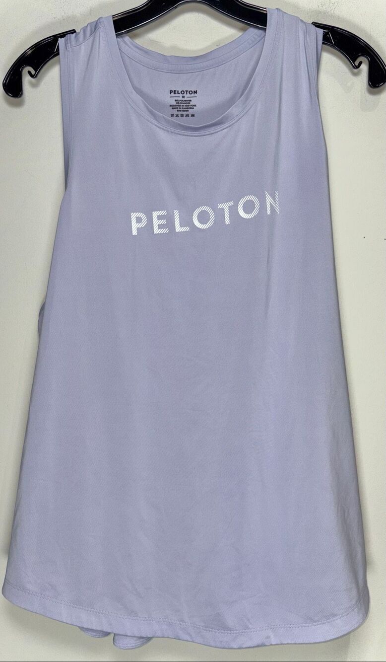 Peloton purple tank top size 1x